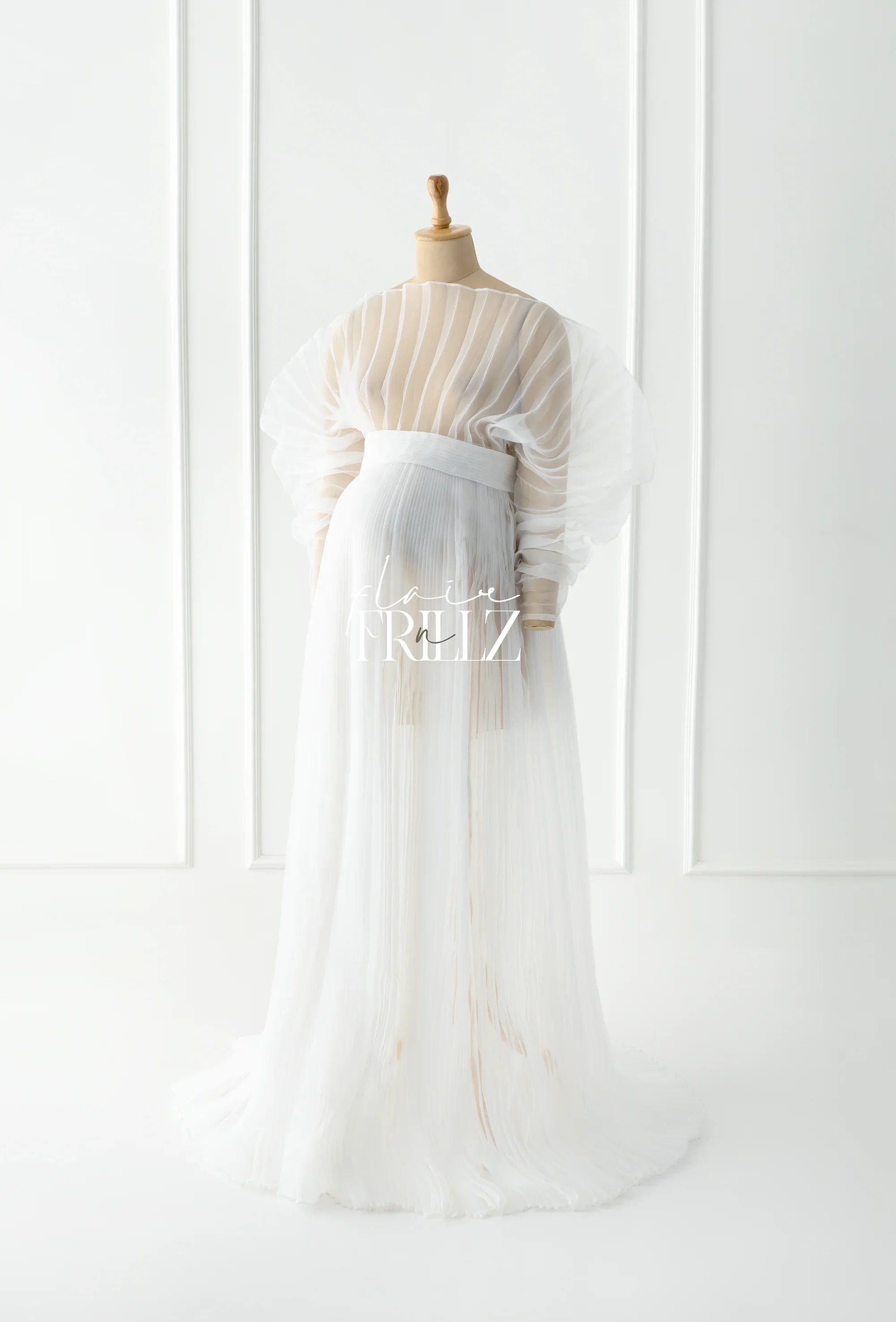 Adele Pleated Gown