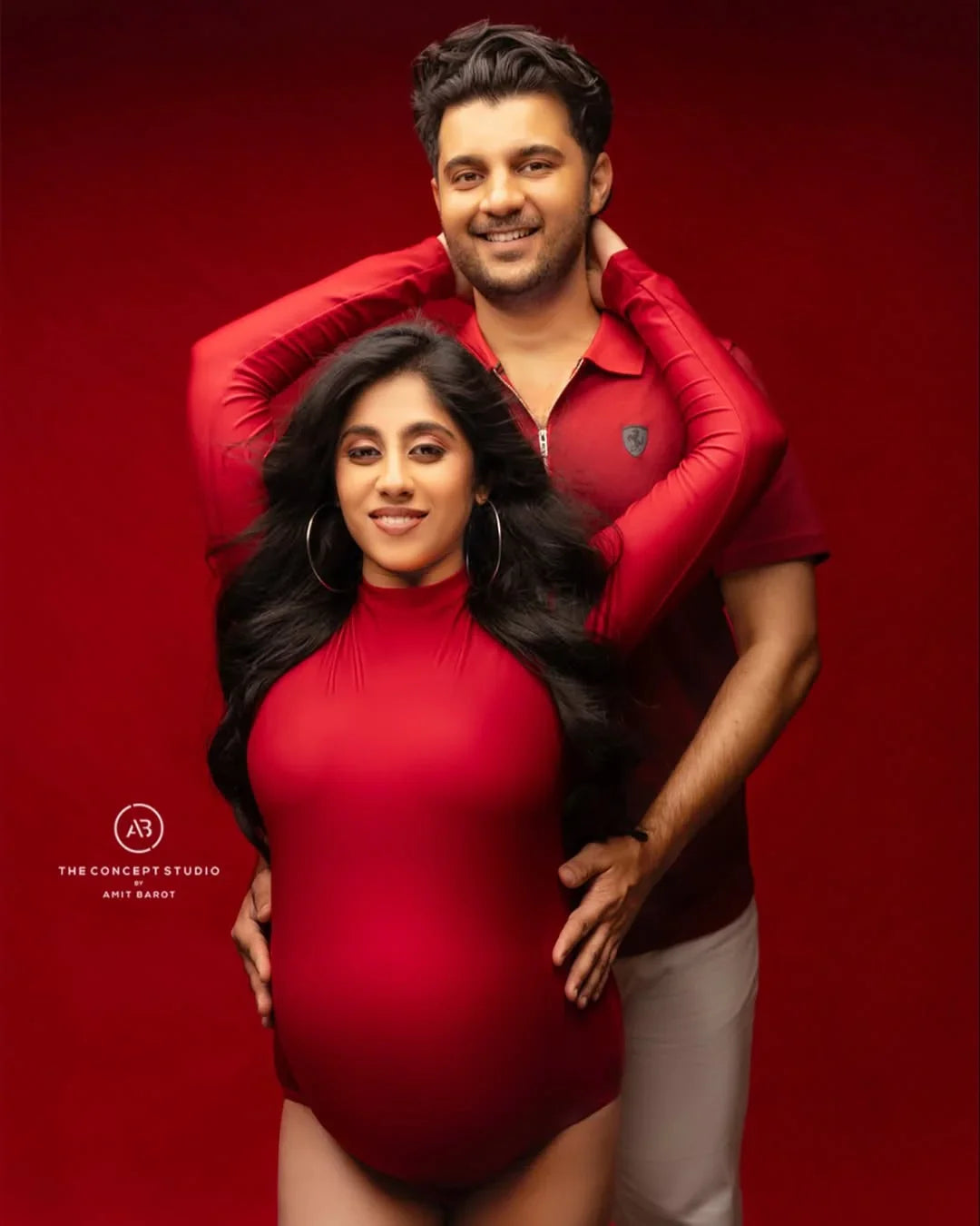Maroon maternity bodysuit from FlairNFrillz, perfect for summer, featuring a comfortable fit and stylish design for expecting mothers.