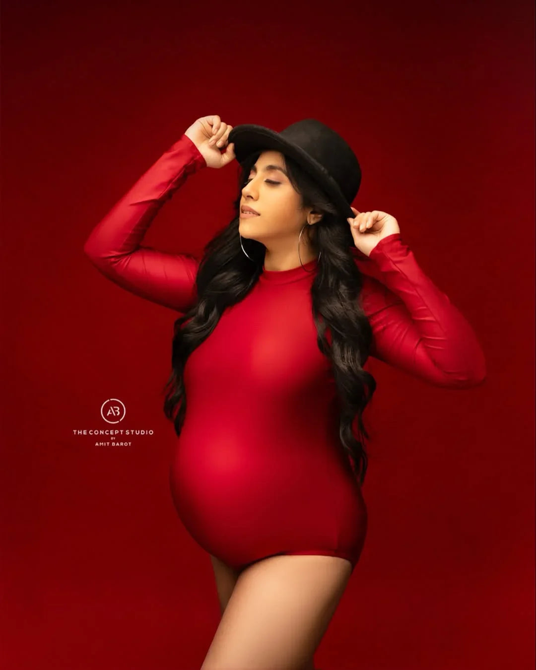 Maternity summer maroon bodysuit by FlairNFrillz, featuring a fitted design and short sleeves, ideal for comfortable maternity wear.