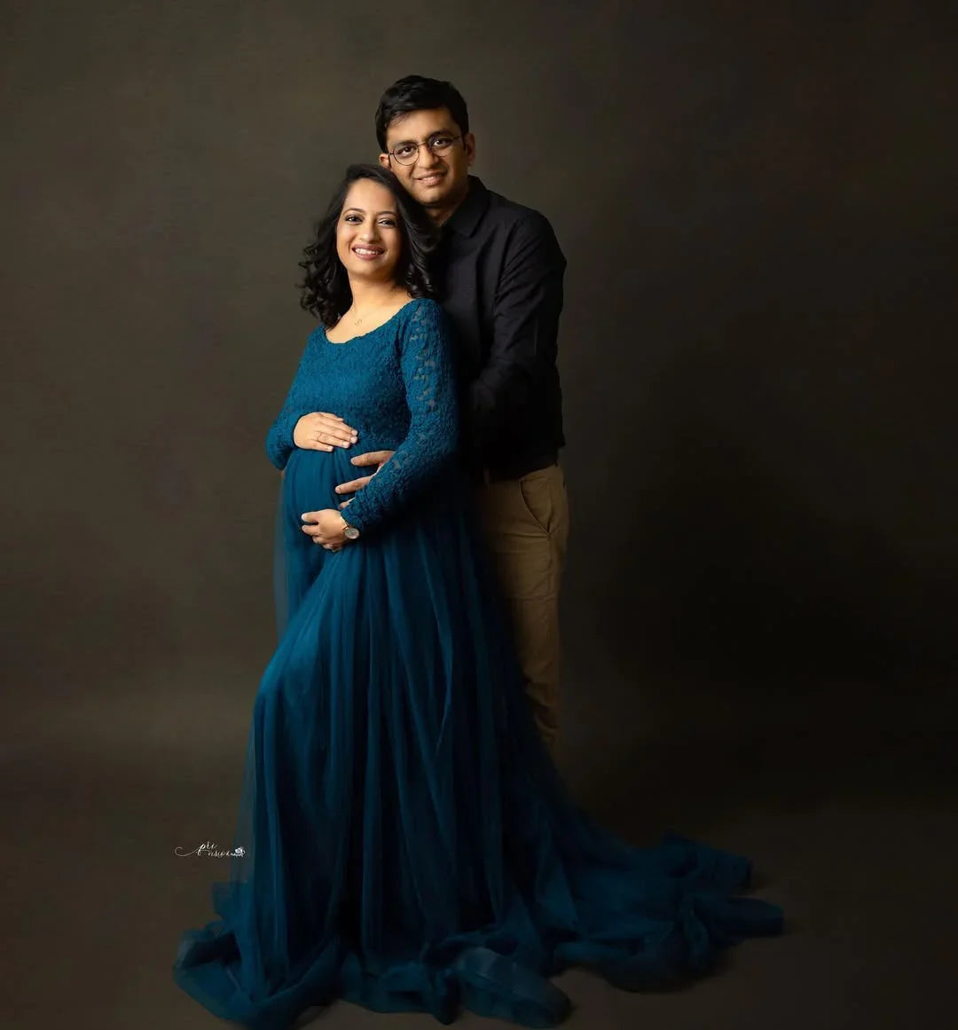 Dylan Teal Gown