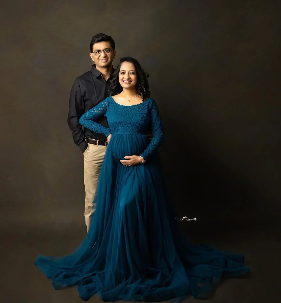 Dylan Teal Gown