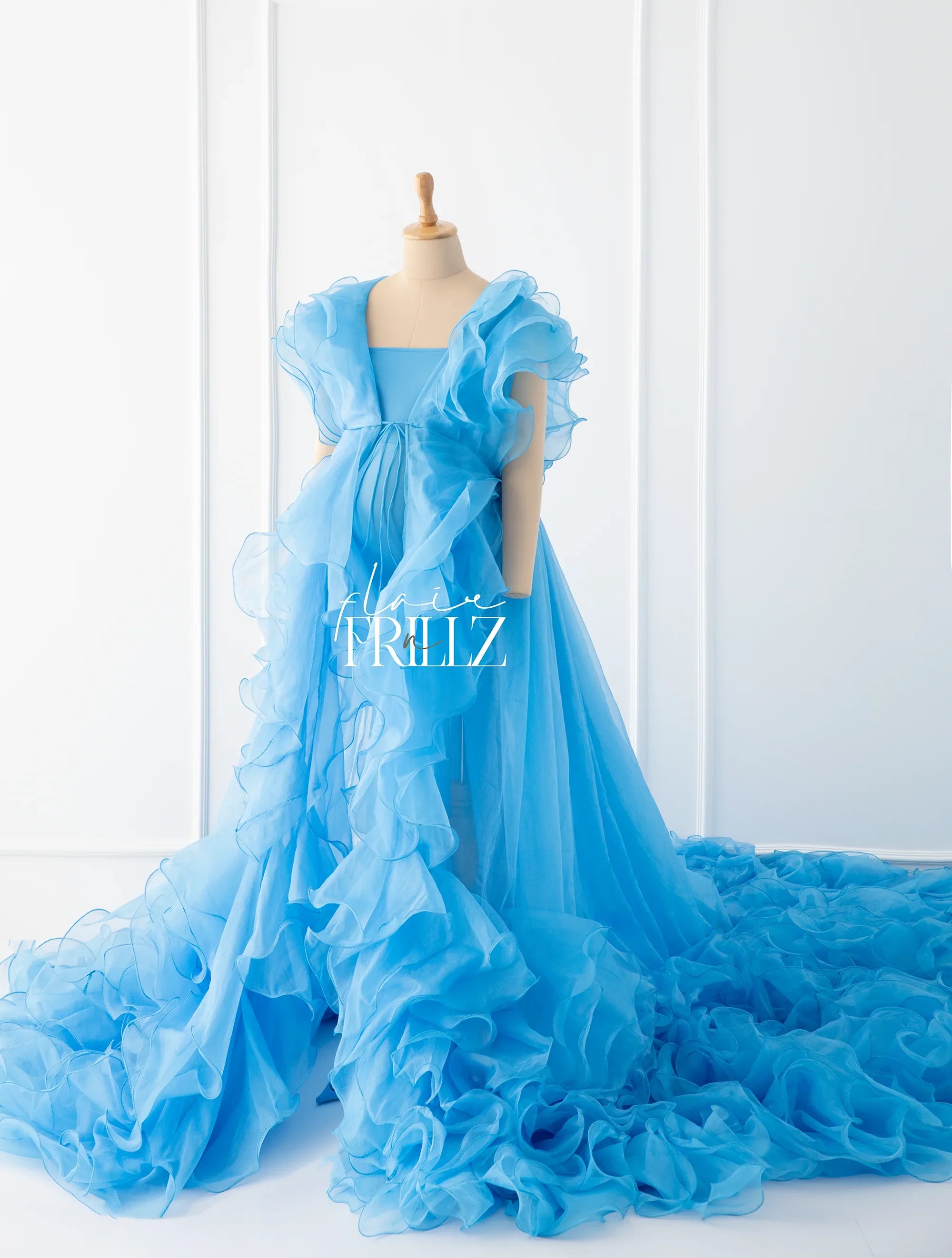Silvia Robe Gown - Flair N Frillz