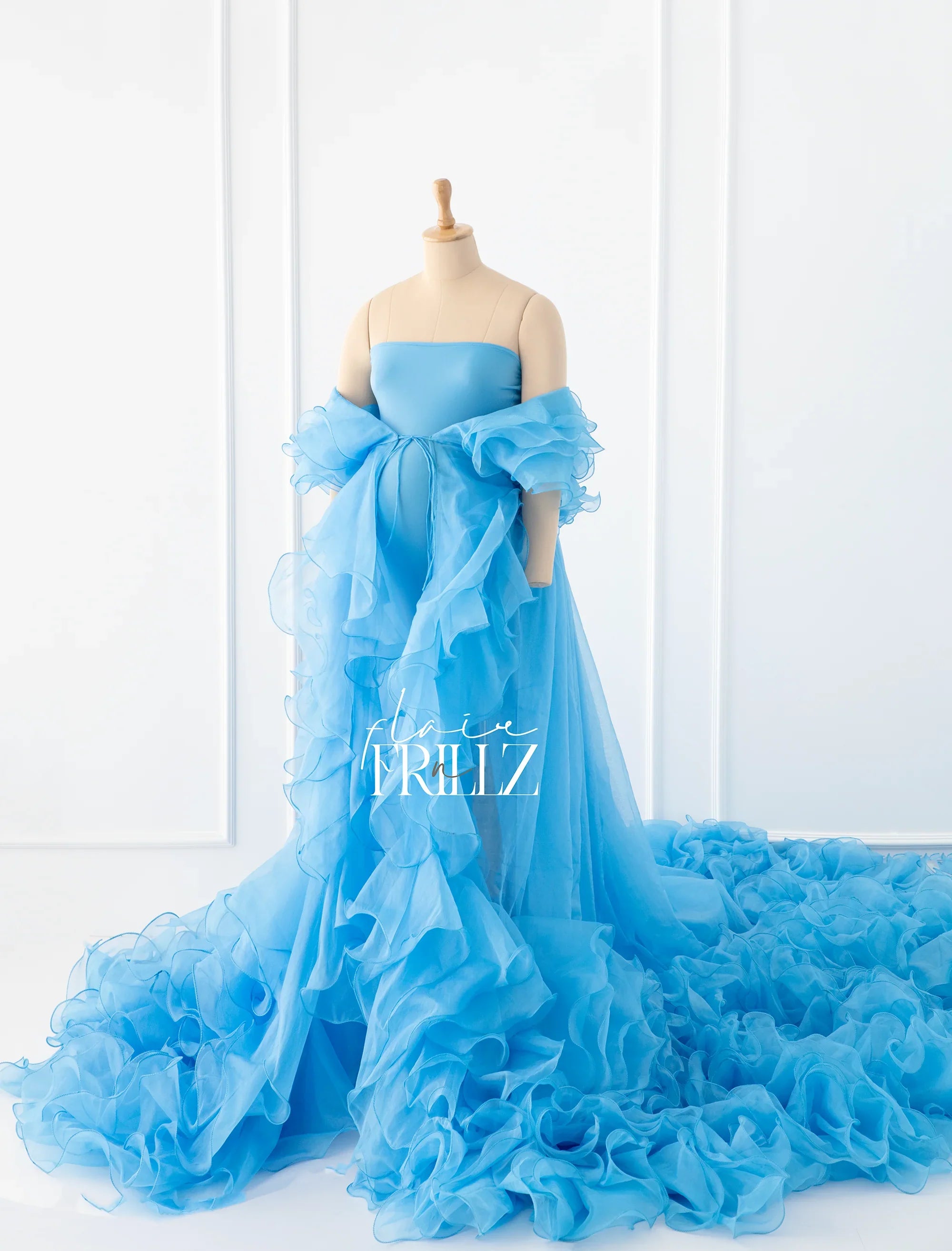 Silvia Robe Gown - Flair N Frillz