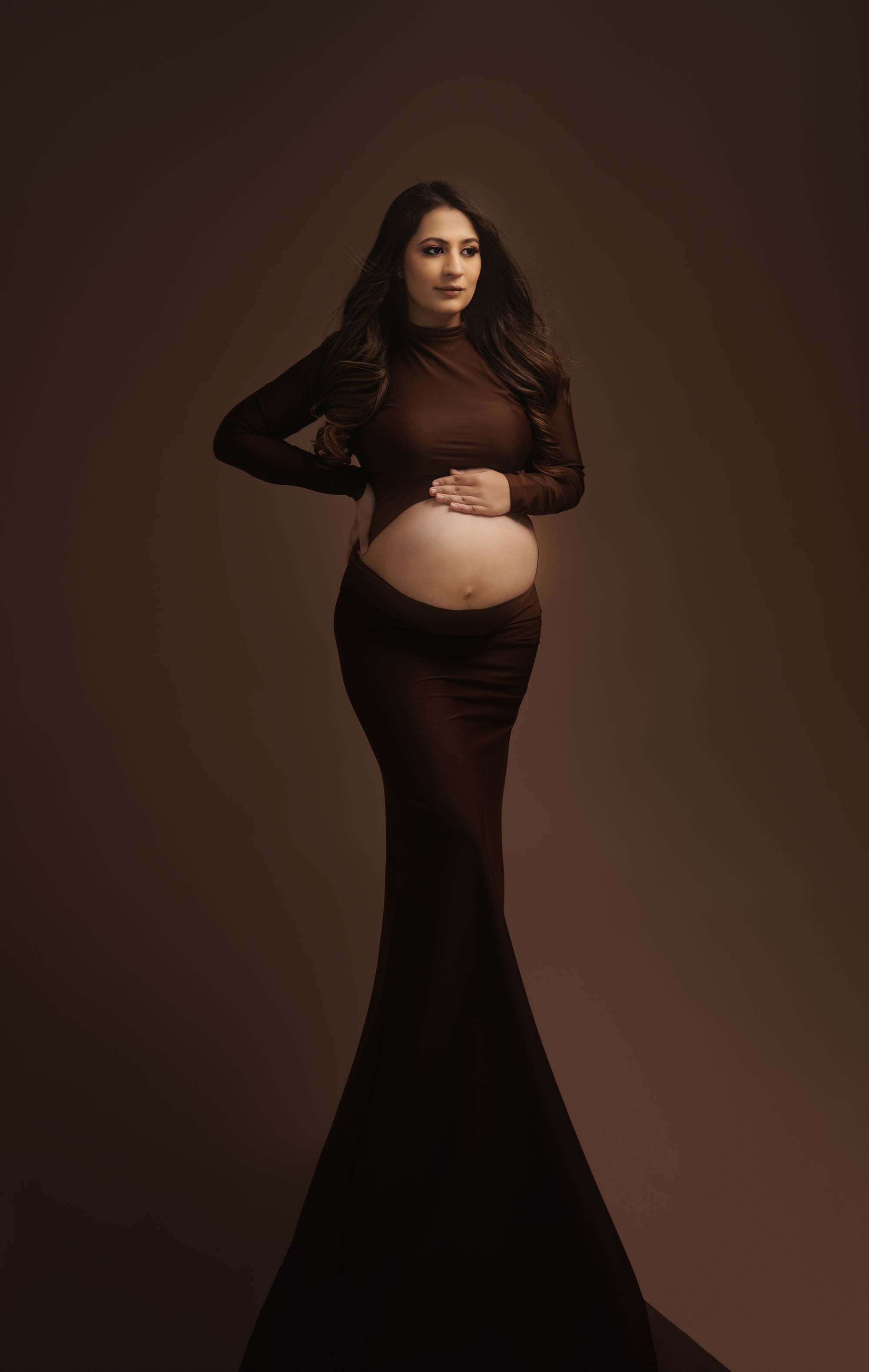 Diva Brown Gown
