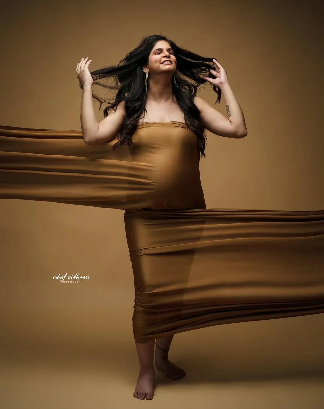Macy Gold Drape