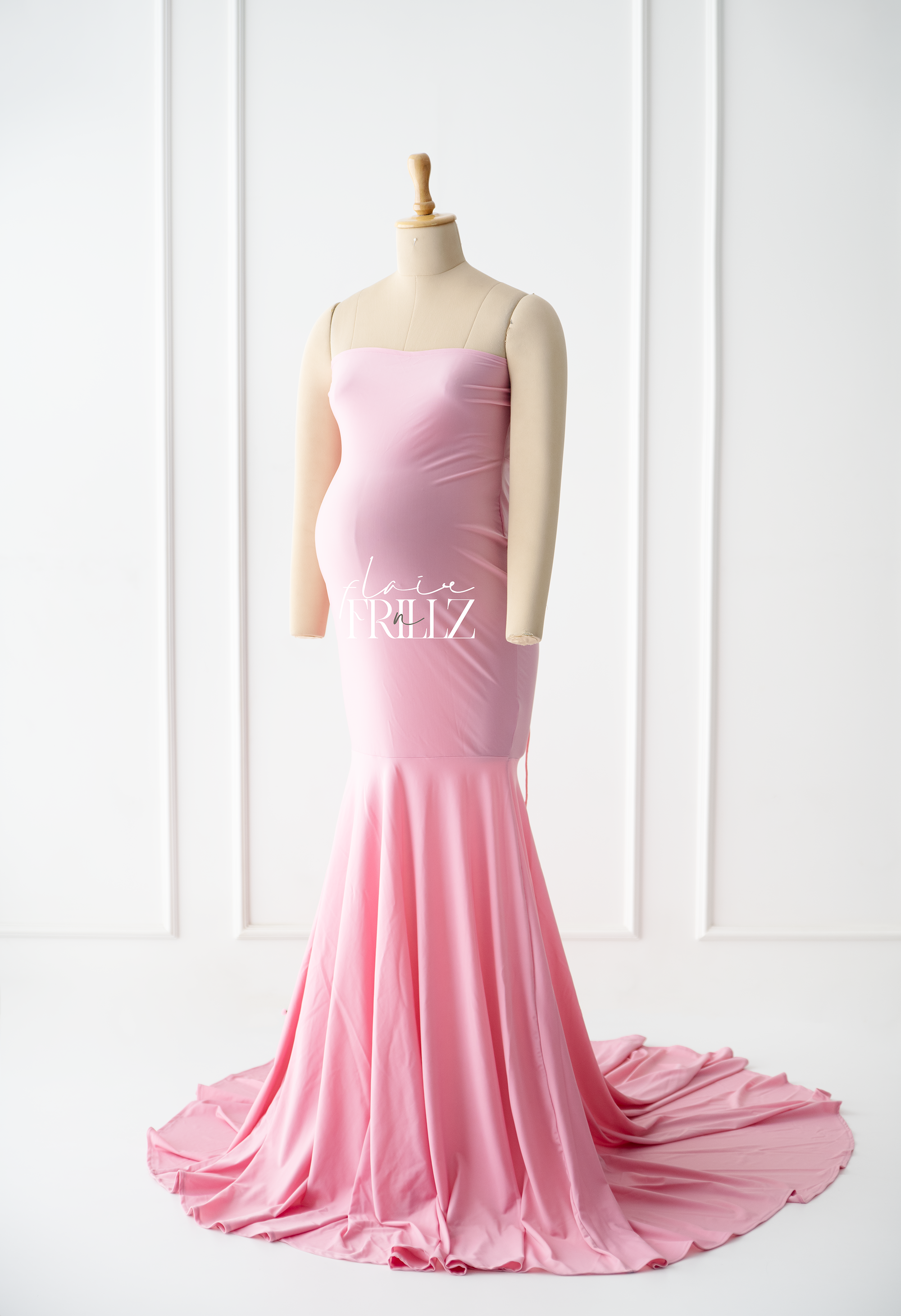 Roseatte Bodycon Maternity Gown
